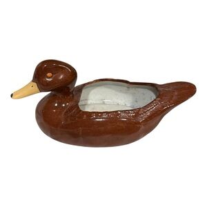Vintage Ceramic Duck Planter | Cute Cottage Decor